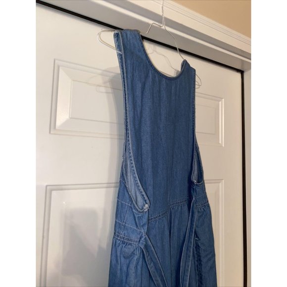 Vintage Western Dress Chambray Size Large Miss. Ri - Picture 6 of 11